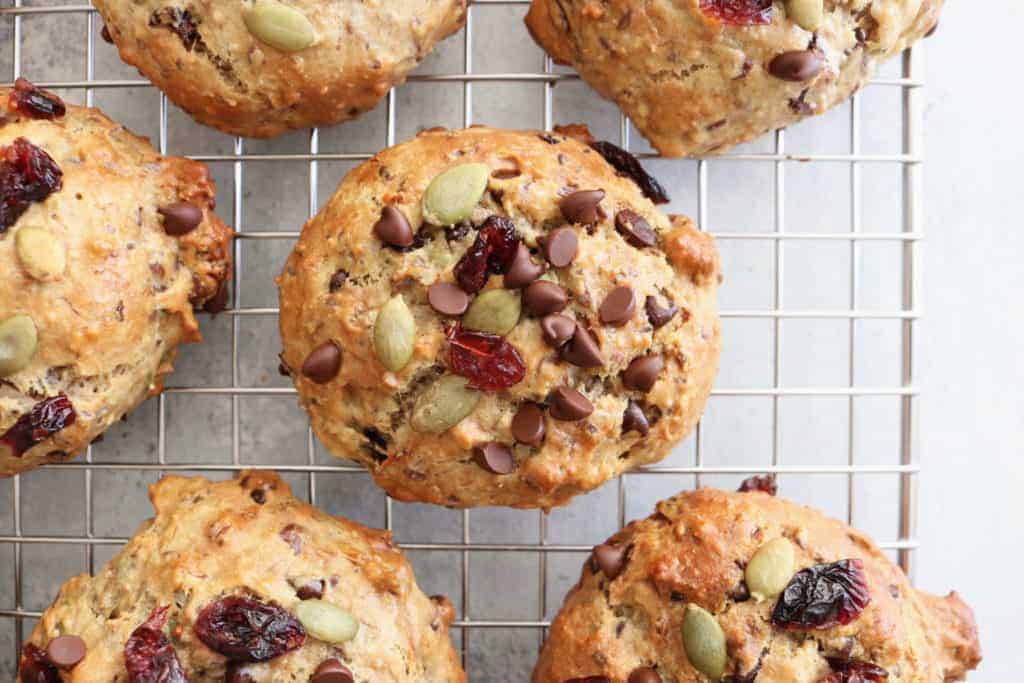 Trail Mix Breakfast Cookies The Toasted Pine Nut