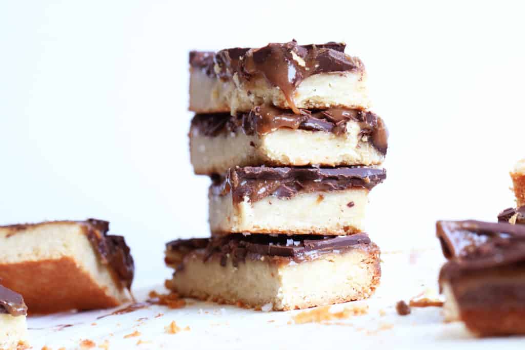 Gluten Free + Vegan Milky Way Bars - The Toasted Pine Nut