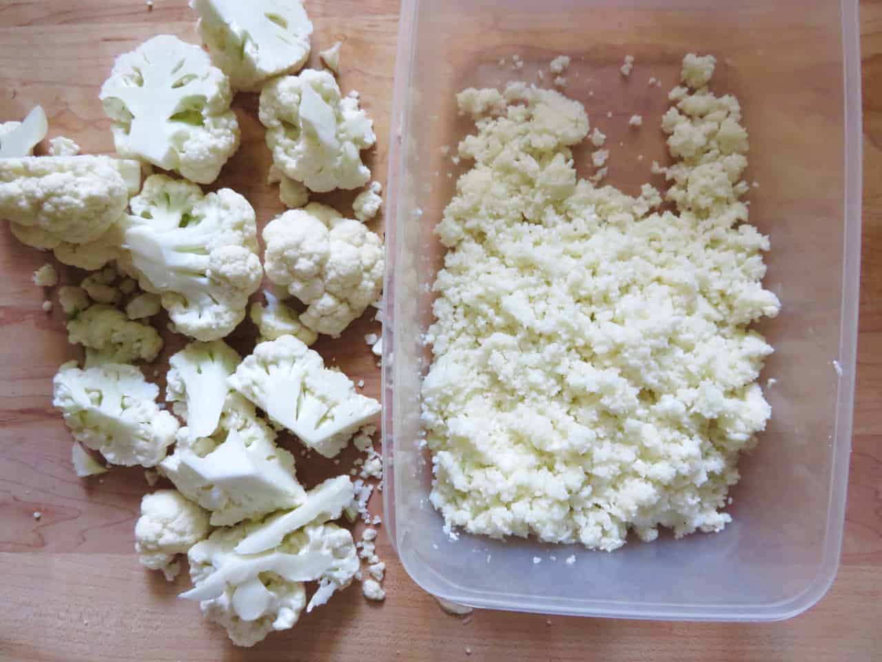 Sesame Lime Cauliflower Rice