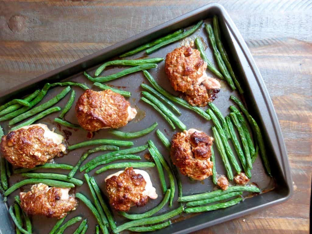 Sweet Almond Chicken and Green Beans - The Toasted Pine Nut