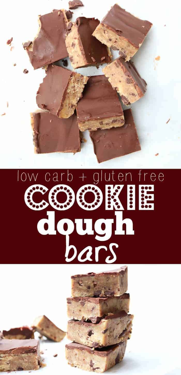 No-Bake Cookie Dough Bars