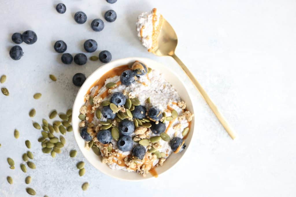 Vanilla Coconut Chia Pudding - The Toasted Pine Nut