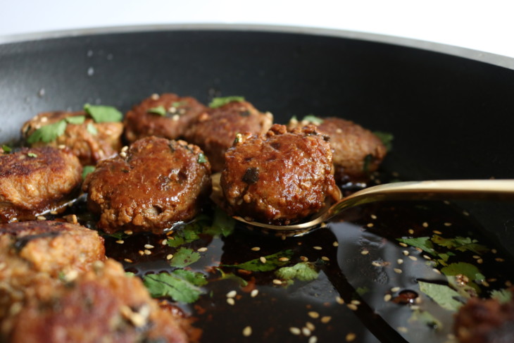Asian Turkey Meatballs The Toasted Pine Nut