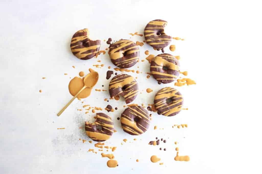 Chocolate Peanut Butter Donuts Chocolate Peanut Butter Donuts