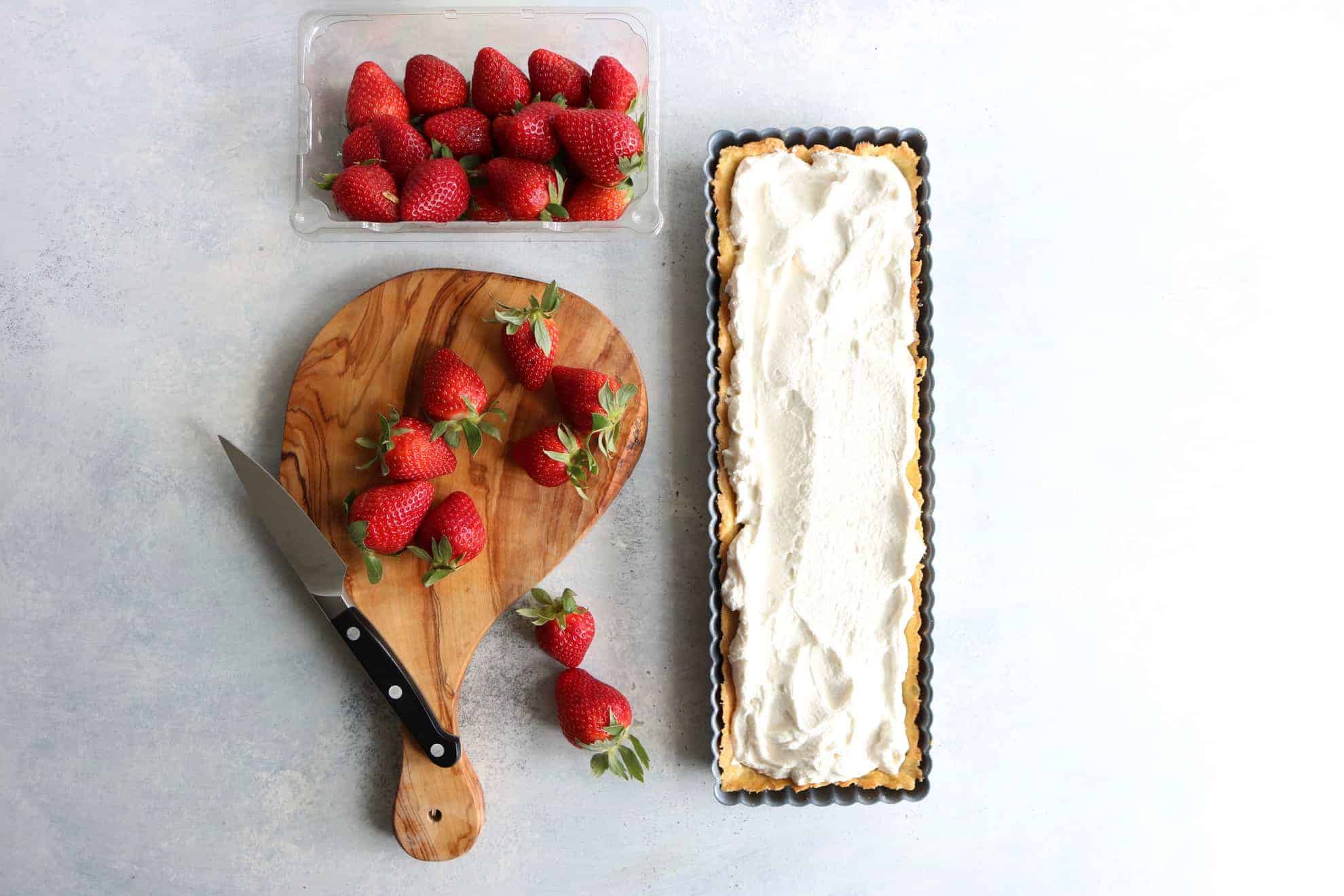 Strawberry Cream Tart