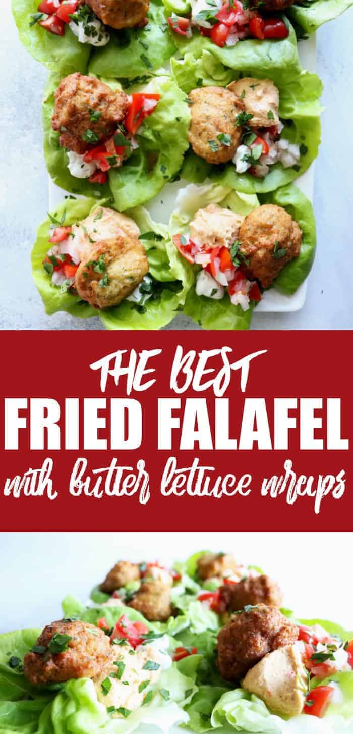 My Favorite Falafel with Butter Lettuce
