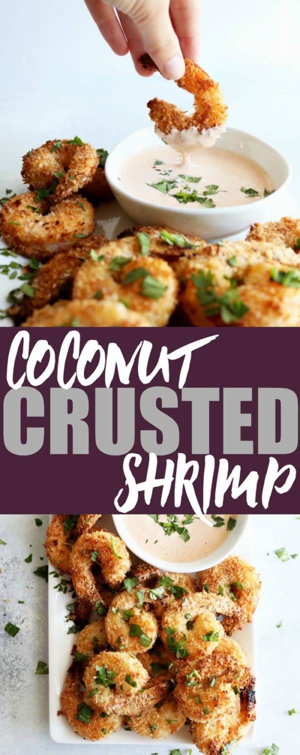 Coconut Crusted Shrimp - The Toasted Pine Nut