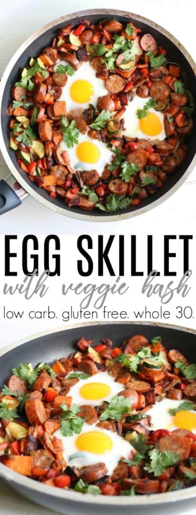 Egg Skillet + Veggie Hash