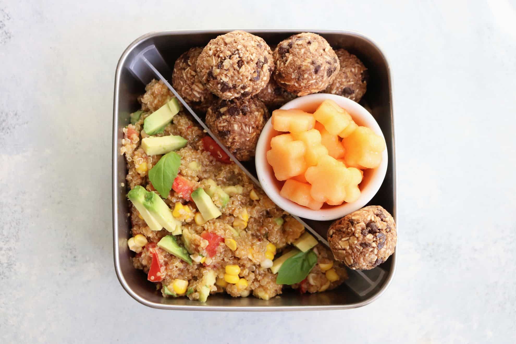 FIVE Healthy Lunch Box Ideas