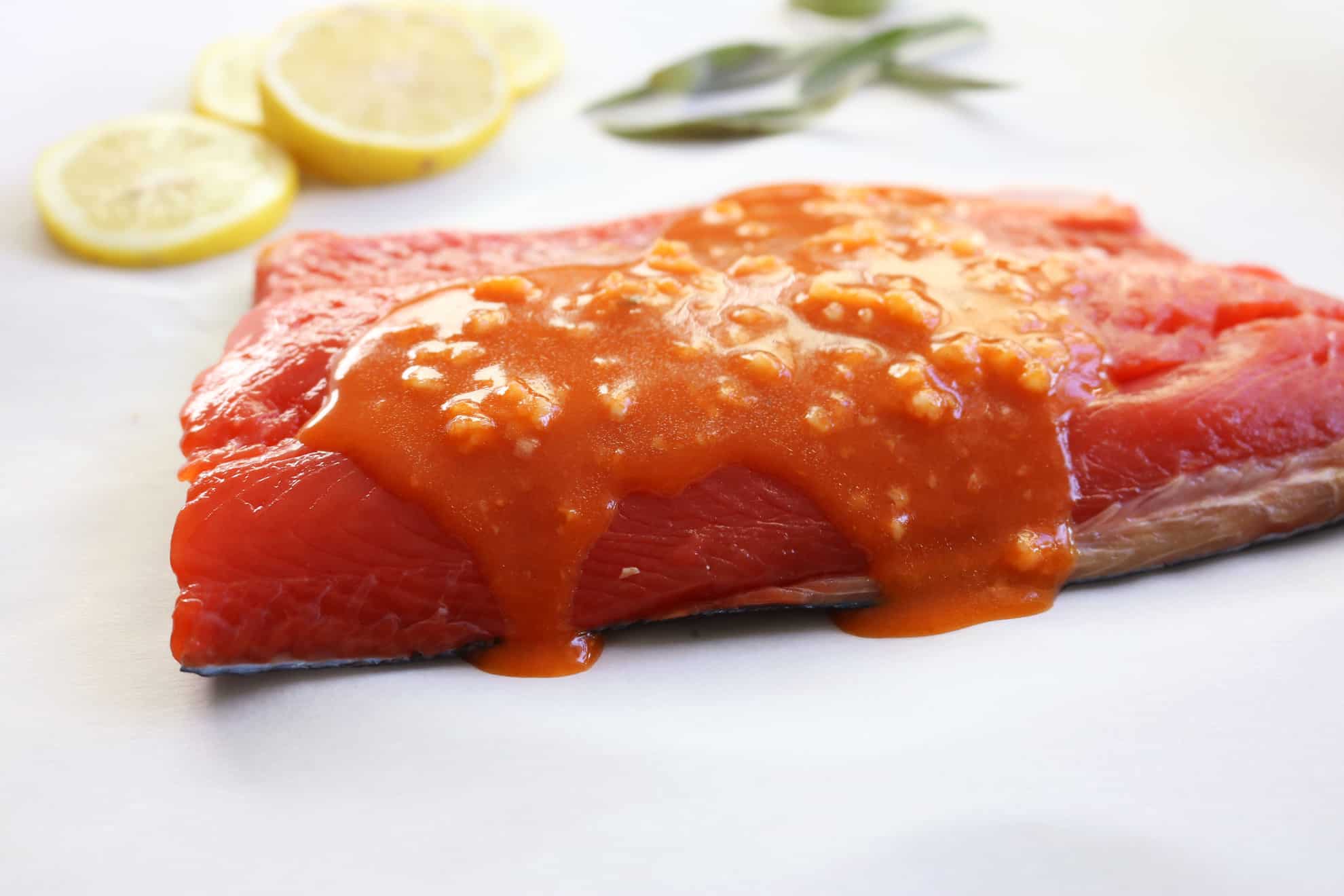 Lemon + Herb Sriracha Salmon
