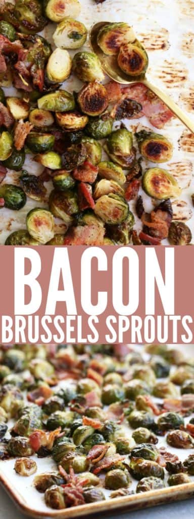 The BEST and only Brussels Sprouts recipe you'll ever need! This Bacon Brussels Sprouts appetizer is low carb, gluten free, and paleo! You'll love it! thetoastedpinenut.com #lowcarb #glutenfree