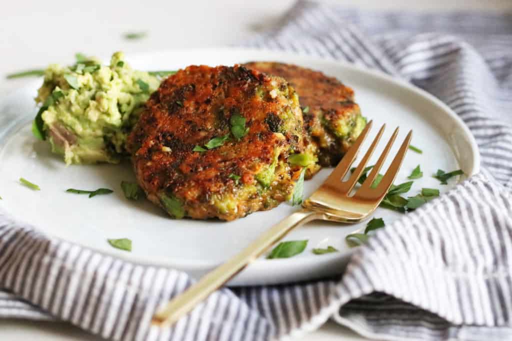 Broccoli Cheddar Patties - The Toasted Pine Nut