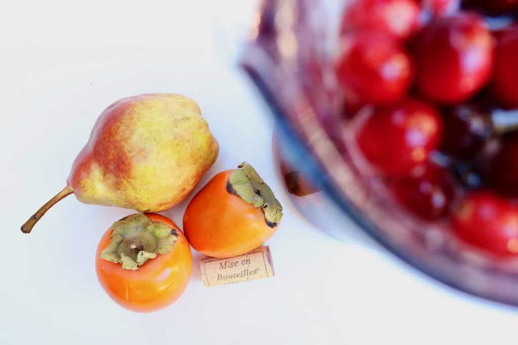 Autumn Cranberry Pear Sangria