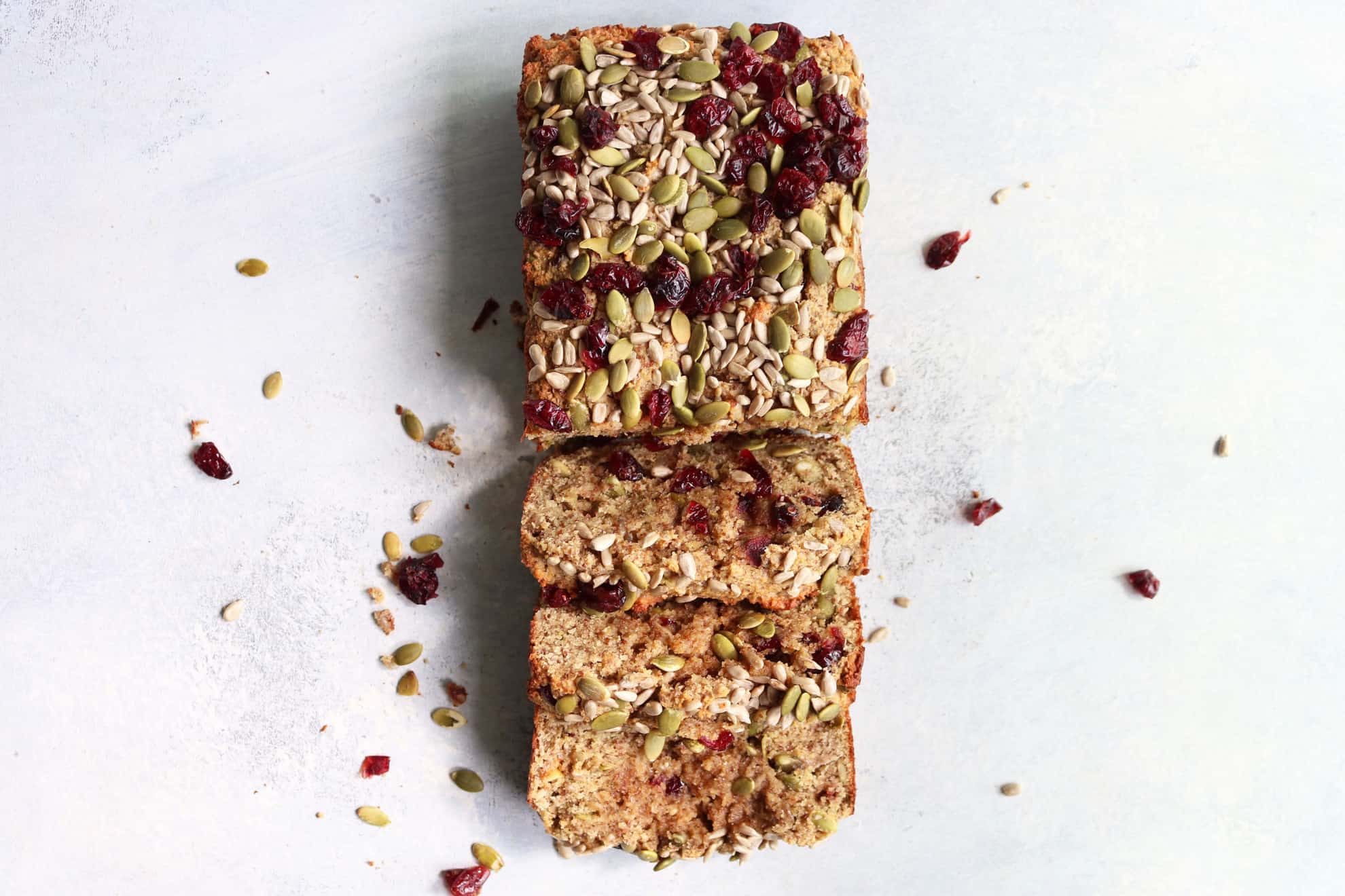 Seedy Craisin Flax Bread - The Toasted Pine Nut