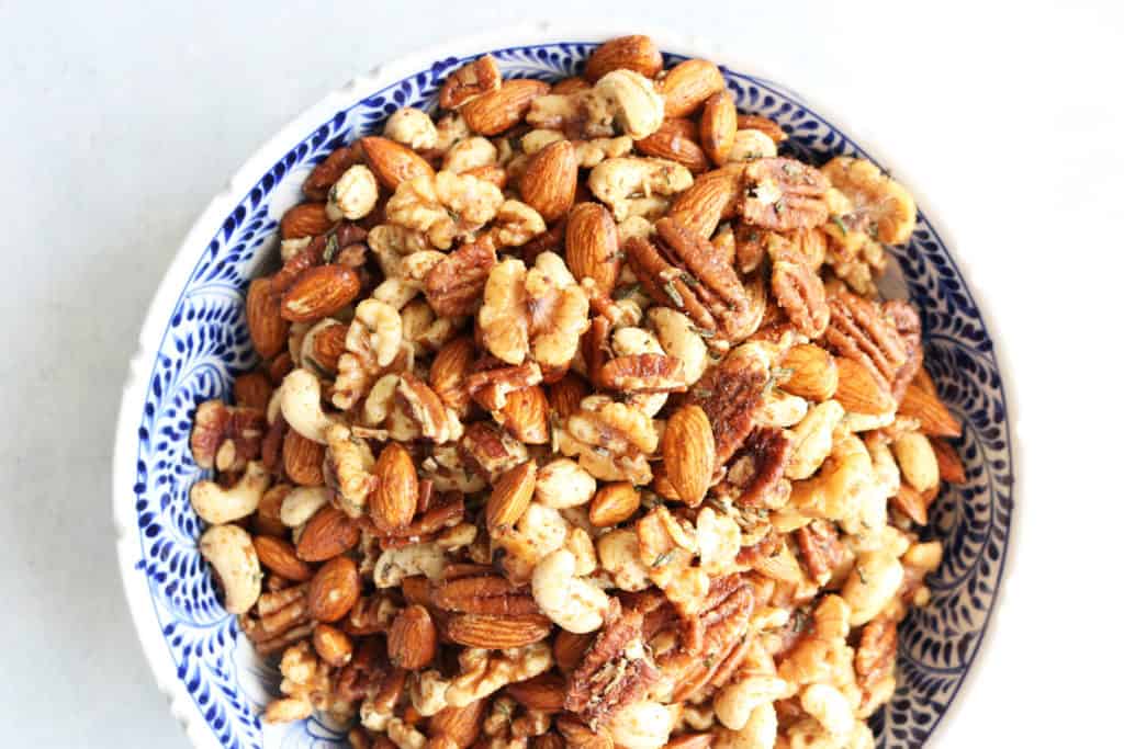 Sweet + Spicy Roasted Nuts - The Toasted Pine Nut