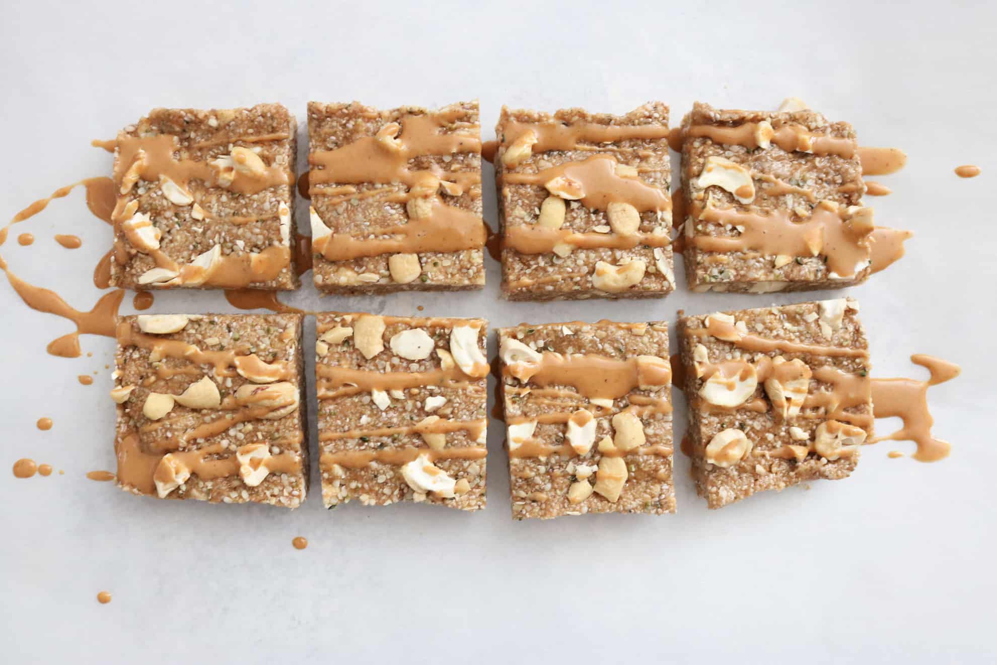 Cashew Gingerbread Squares
