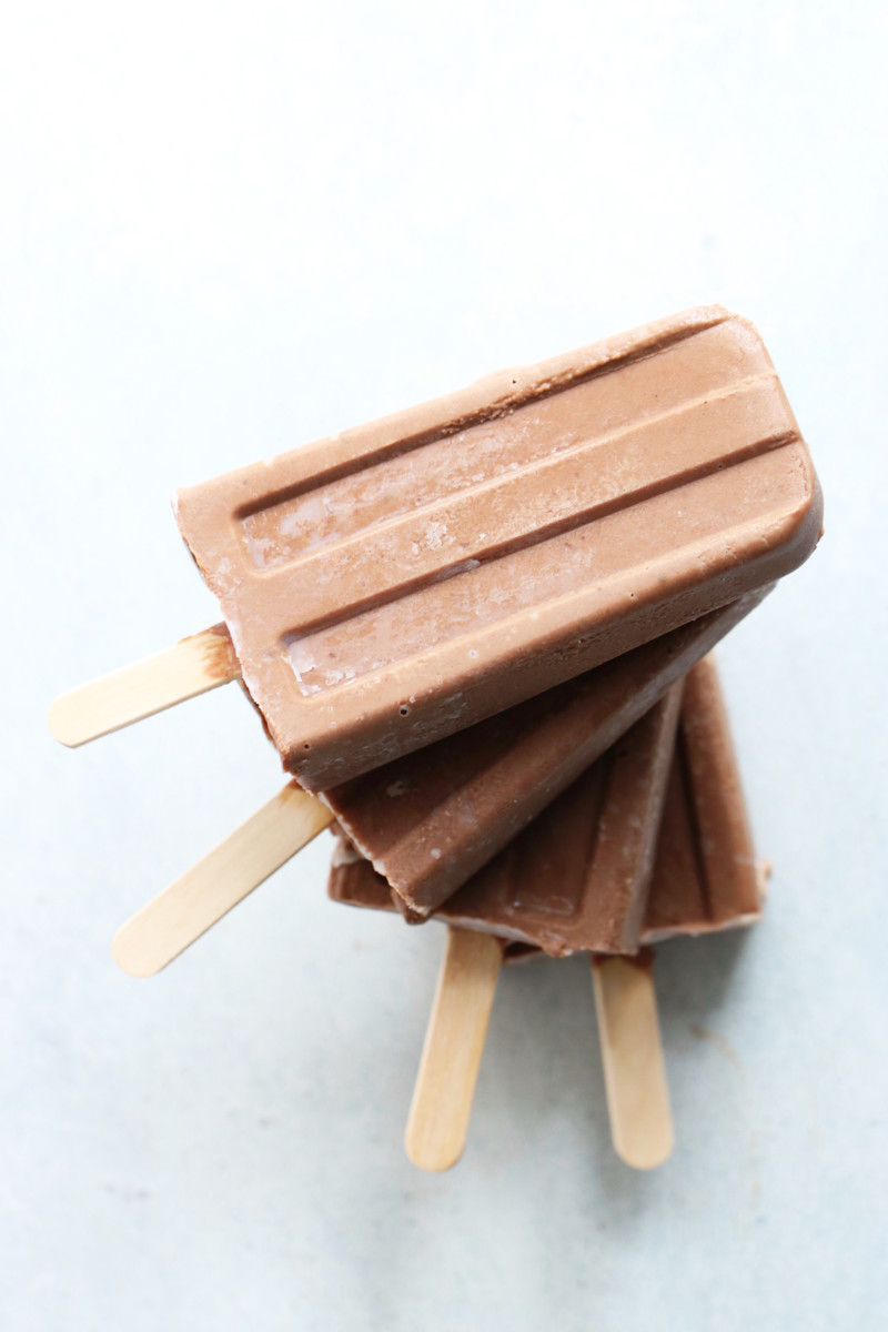 Paleo Chocolate Fudgesicles - The Toasted Pine Nut