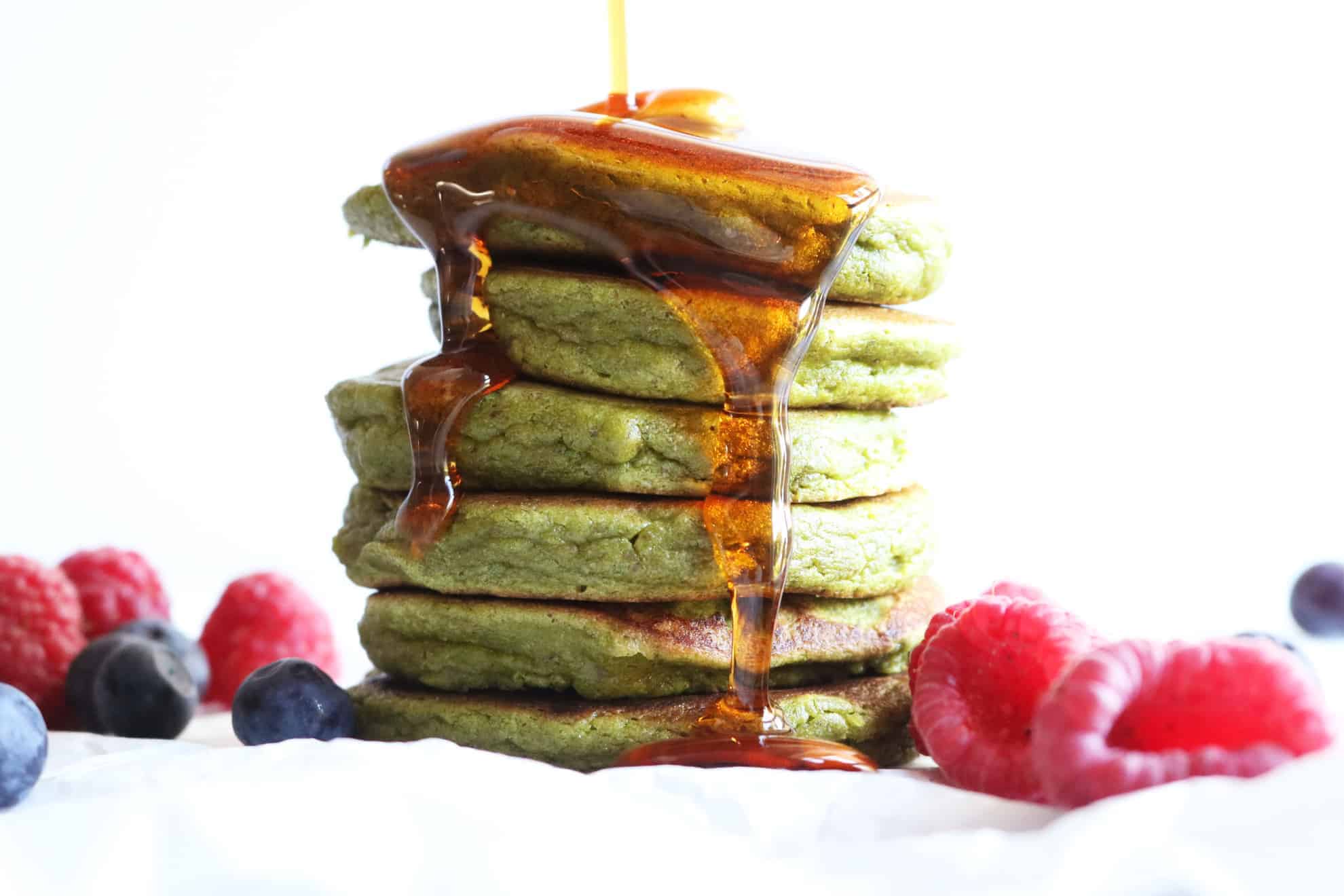 Spinach Blender Pancakes