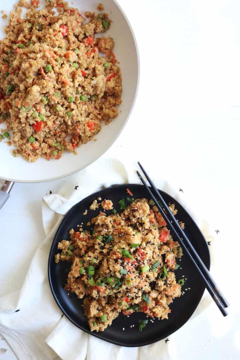 Cauliflower Fried Rice - The Toasted Pine Nut