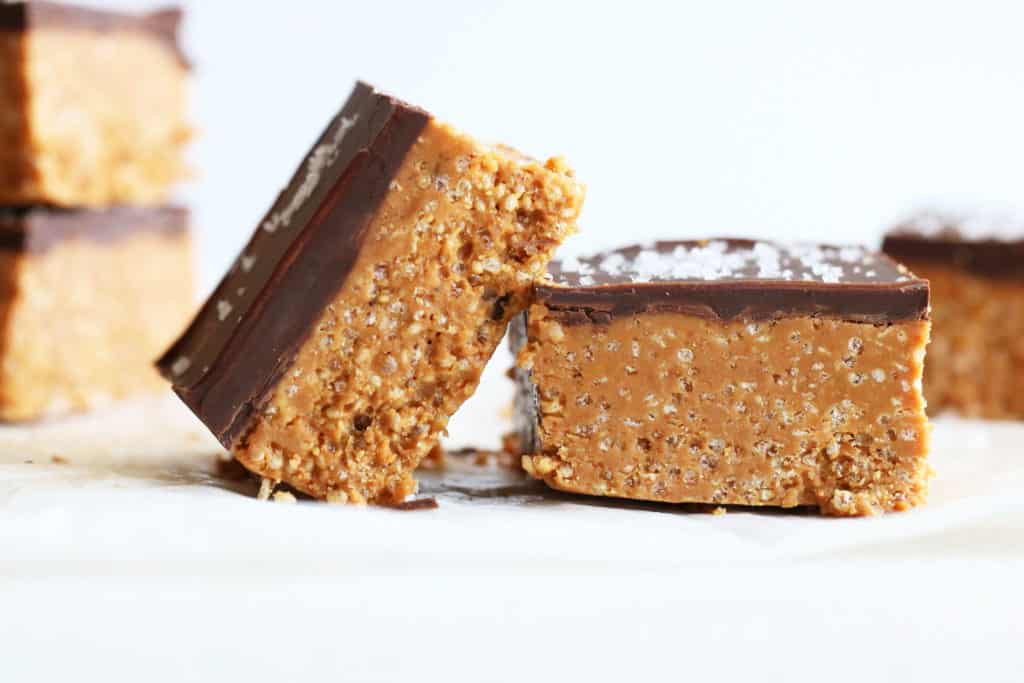 Crispy Chocolate Peanut Butter Bars