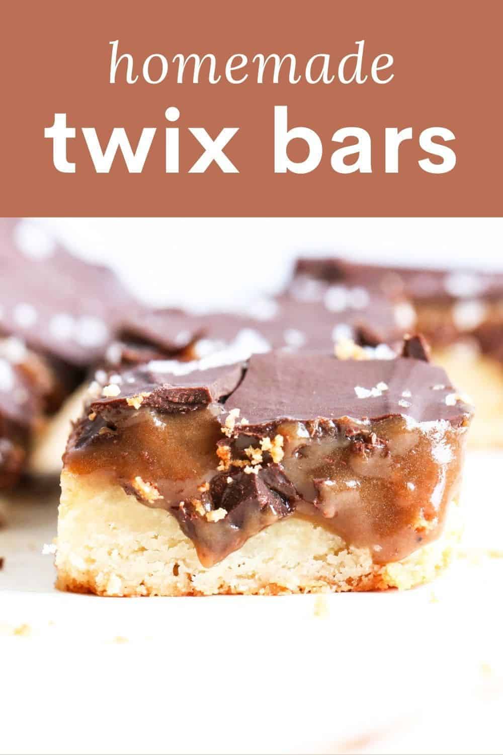 Homemade Twix Bars - The Toasted Pine Nut