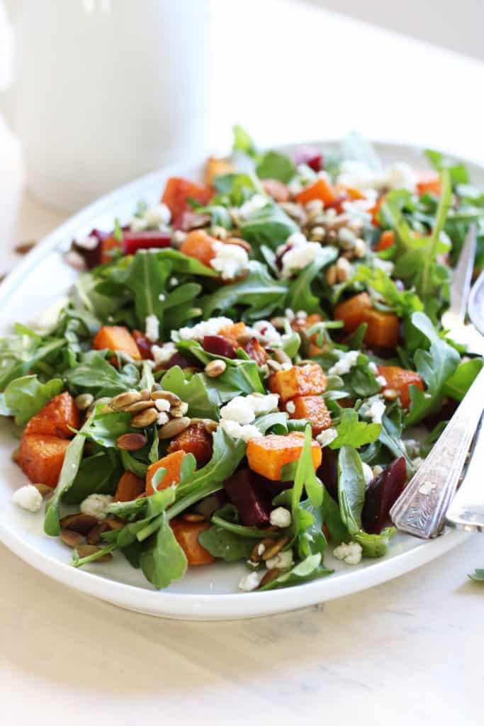 Butternut Squash + Beet Harvest Salad - The Toasted Pine Nut