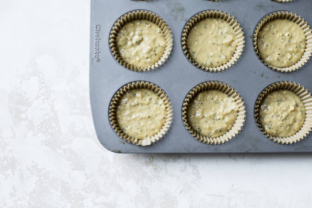 Lemon Chia Seed Muffins