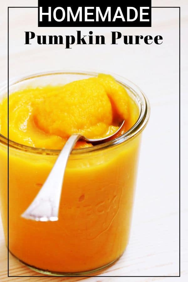 Instead of buying cans upon cans of pureed pumpkin this autumn, learn How To Make Homemade Pumpkin Puree and keep a stash in your fridge. thetoastedpinenut.com #thetoastedpinenut #howto #diy #tutorial #homemade #pumpkin #puree #pumpkinpuree #howtomakepumpkinpuree #easyrecipe