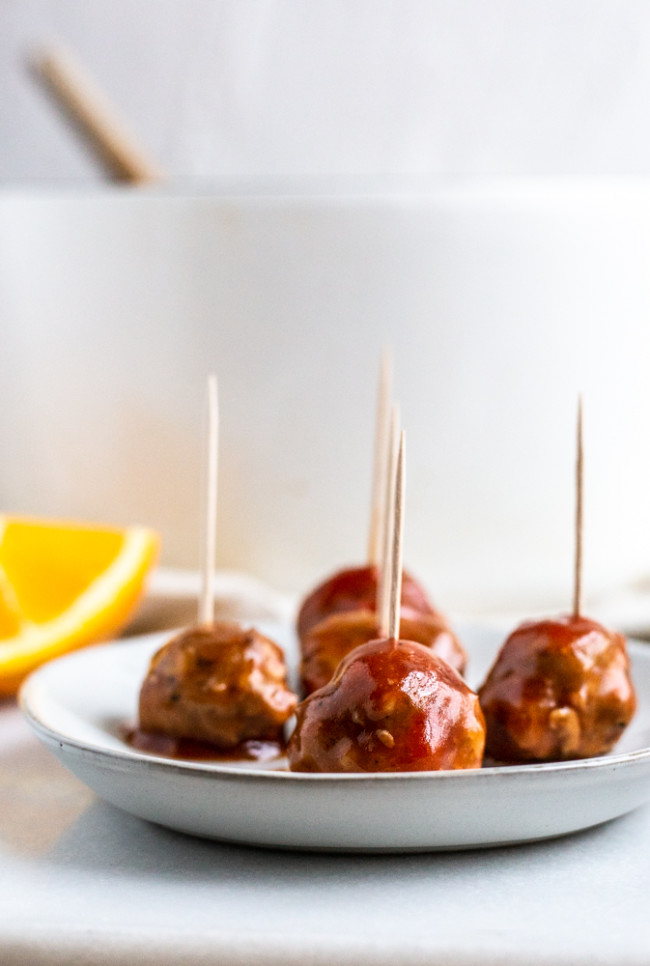 Sweet Cranberry Orange Turkey Meatballs The Toasted Pine Nut