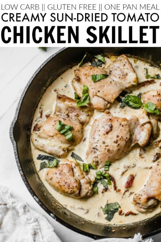 Creamy Sun-Dried Tomato Chicken - The Toasted Pine Nut