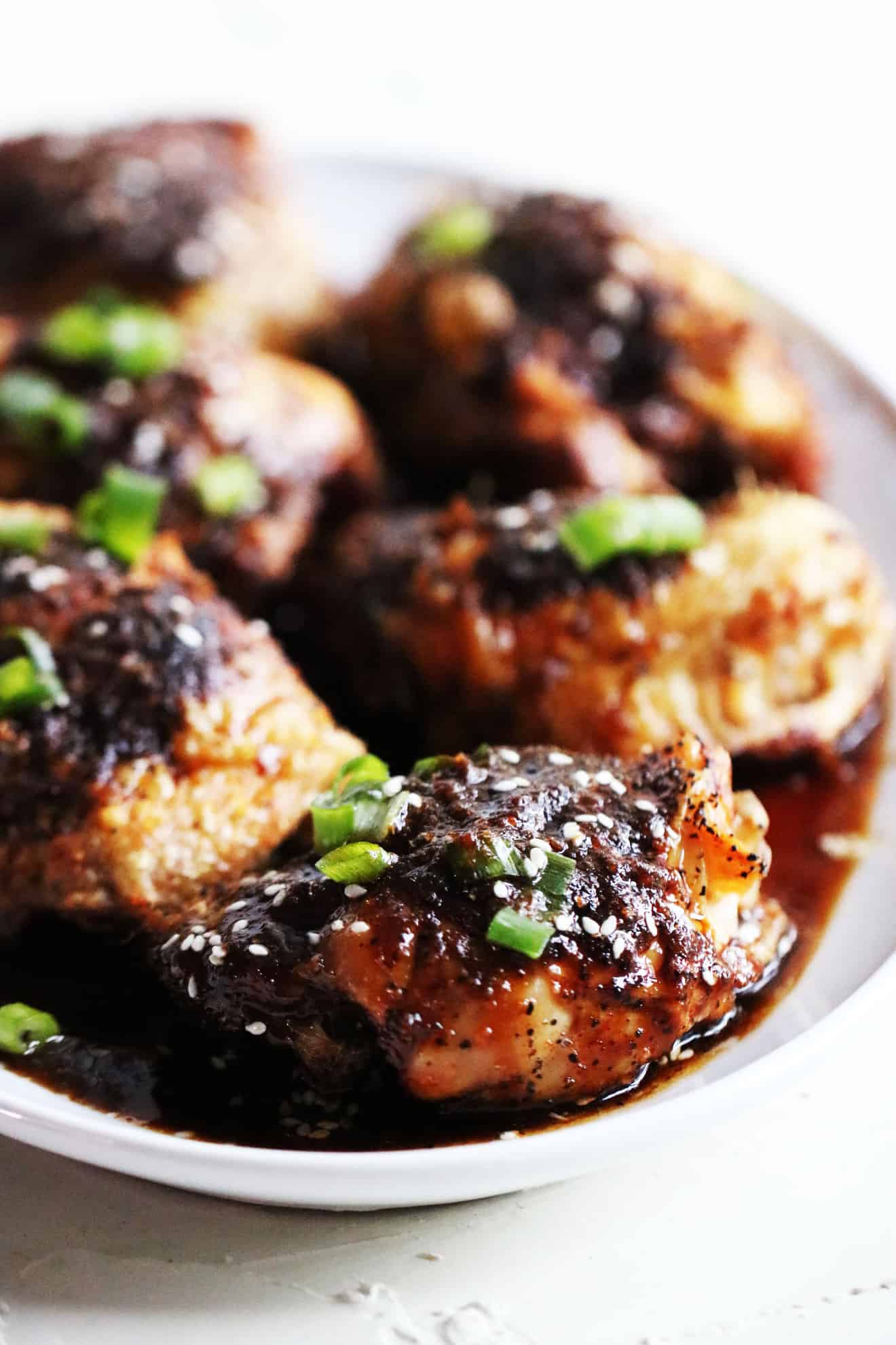 Sweet Ginger Soy Air Fryer Chicken