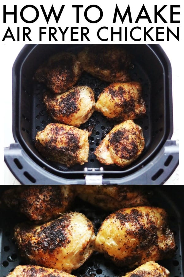 Bust out that new air fryer you bought learn how to make this Sweet Ginger Soy Air Fryer Chicken! It's incredibly juicy, and tender with the most delicious glaze! thetoastedpinenut.com #thetoastedpinenut #airfryer #airfryerrecipes #airfryerchicken #howto #friedchicken #healthyfriedchicken #lowcarb #lowcarbrecipe #lowcarbchicken #chicken #chickenrecipe #chickendinner