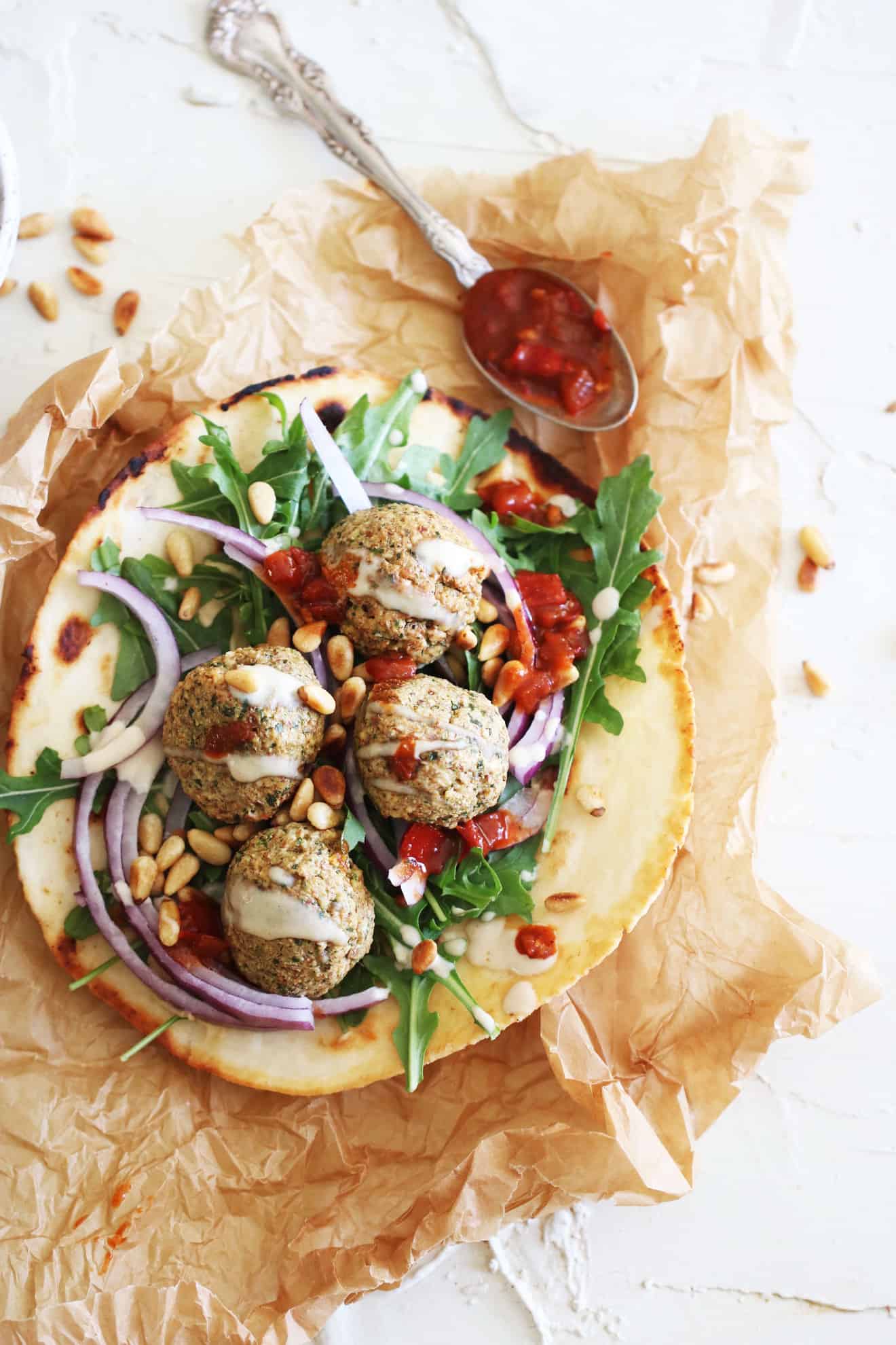Homemade Baked Falafel without Chickpeas