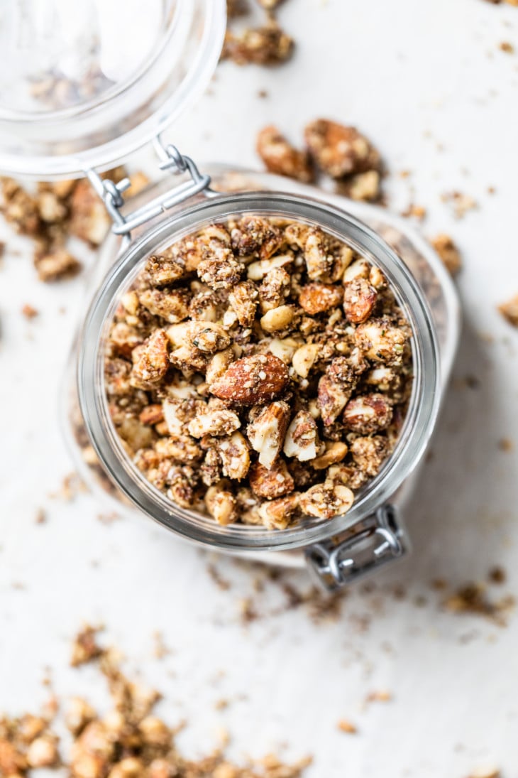 Low Carb Nutty Granola - The Toasted Pine Nut