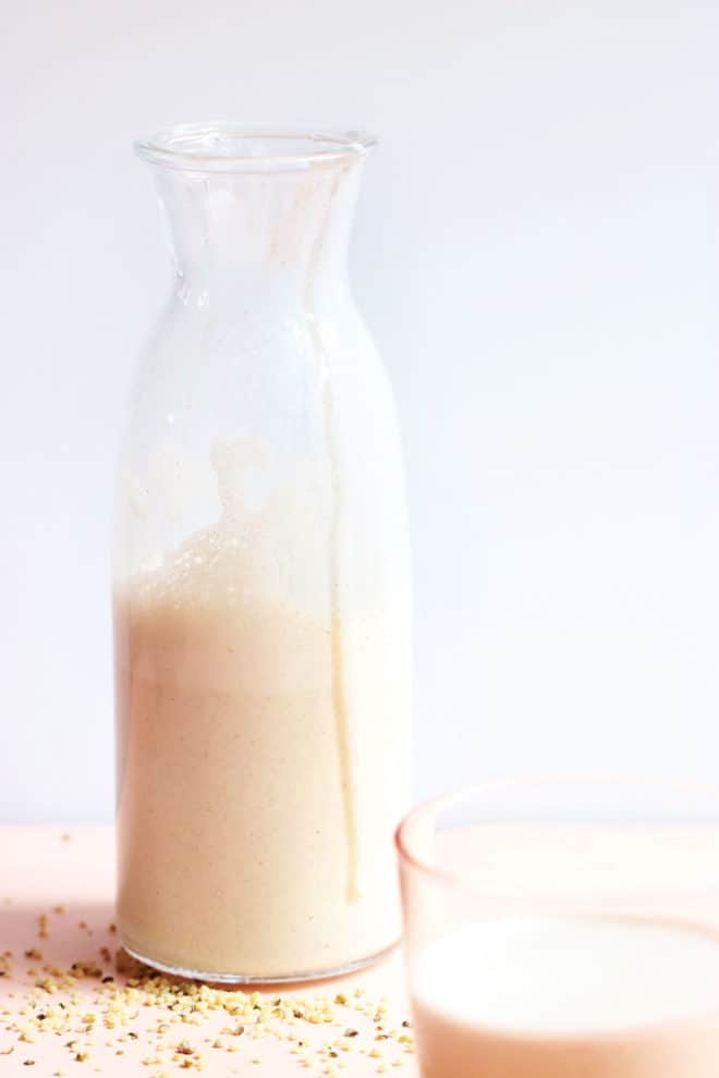 Peanut Butter Hemp Milk