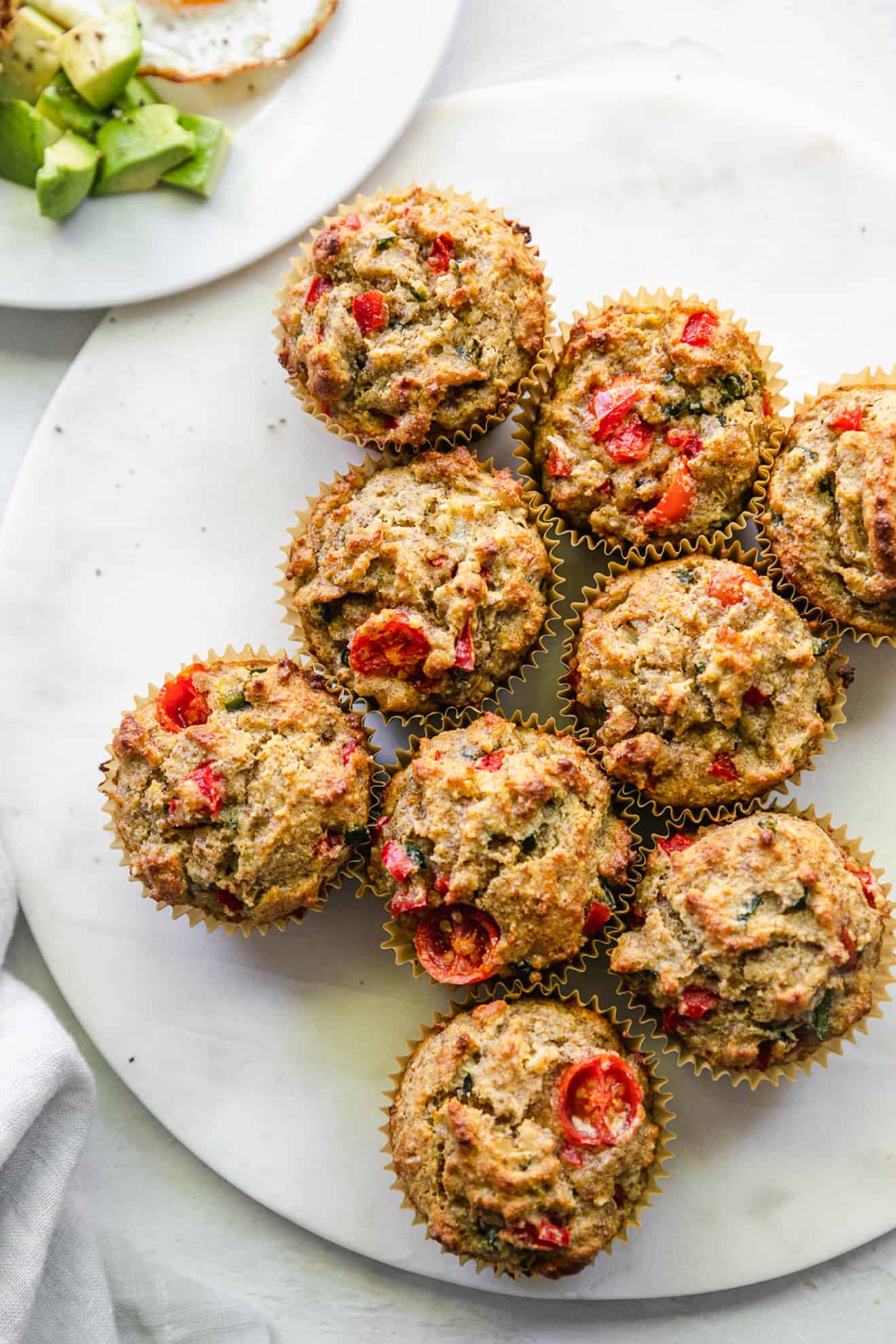Caramelized Onion + Pepper Muffins