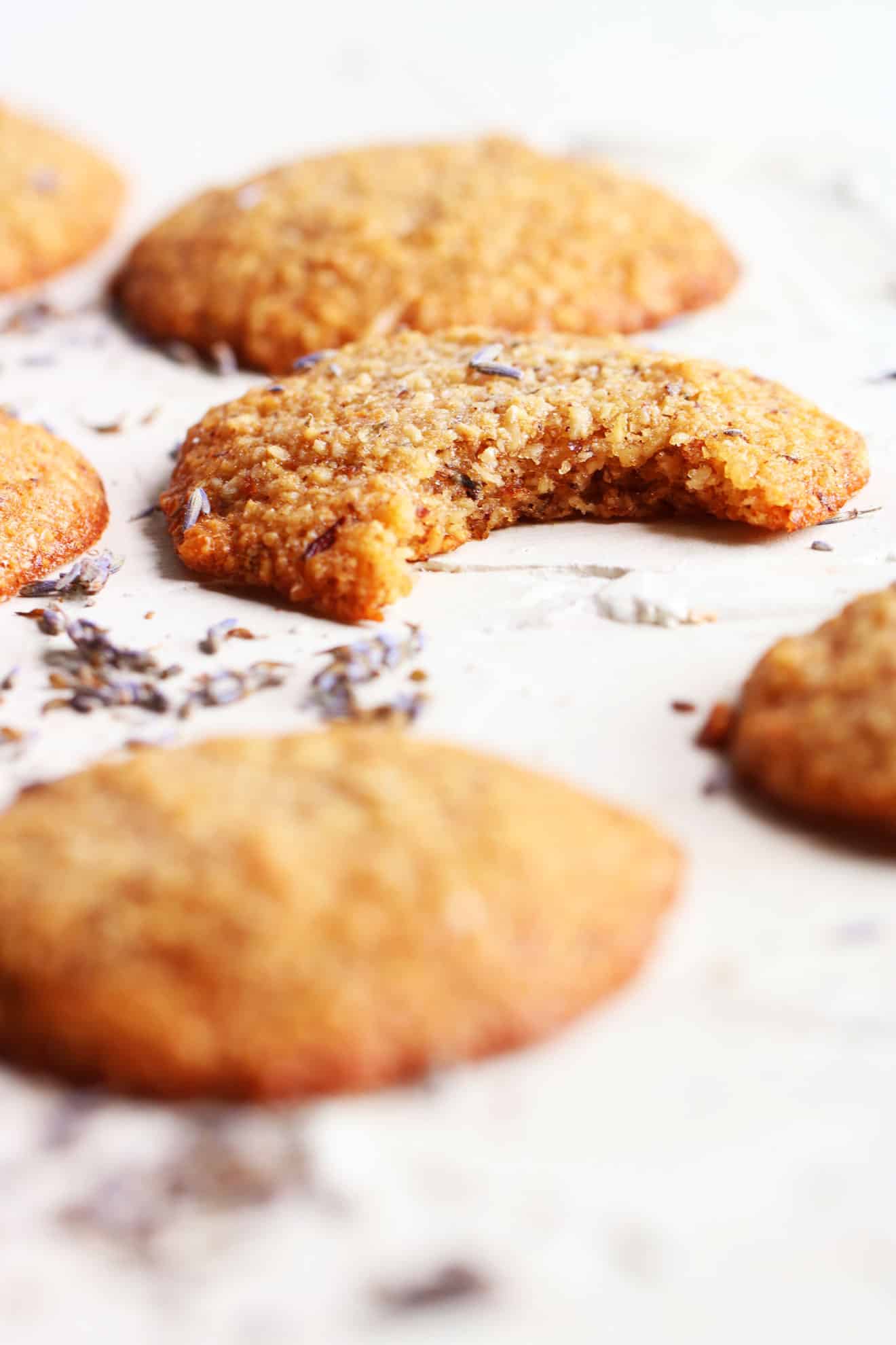 Lavender Hazelnut Cookies