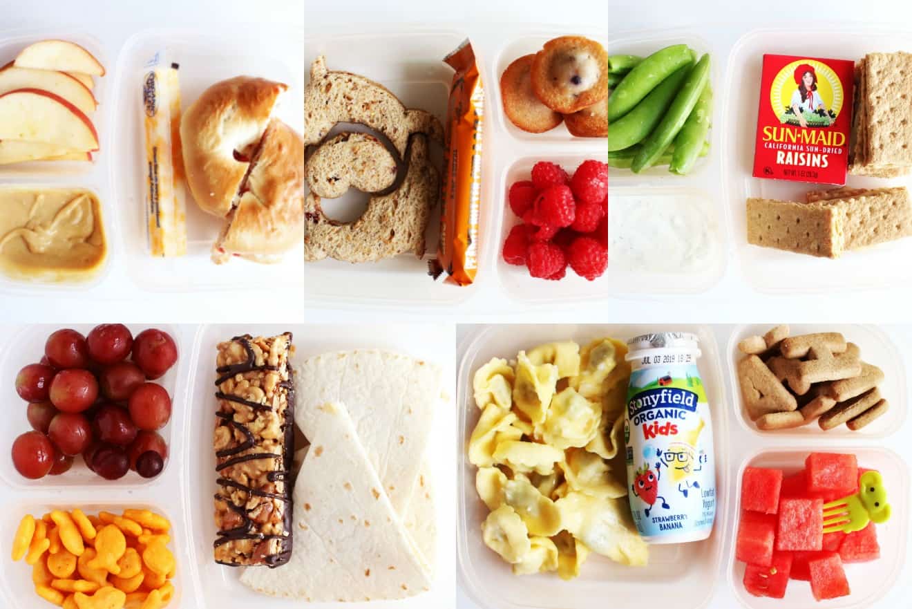 Five School Lunchbox Ideas