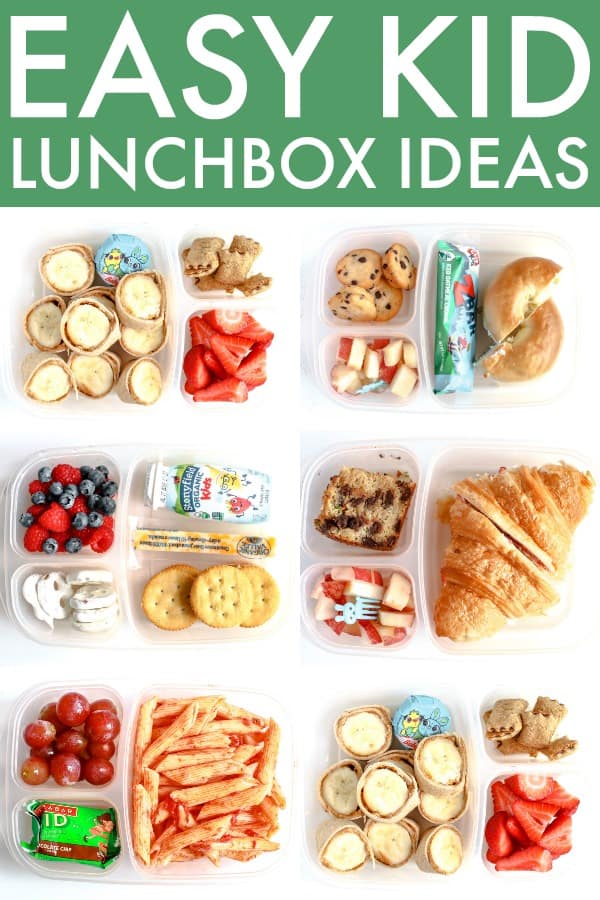 With back to school right around the corner, I thought it was time to share Five Kid Lunchbox Ideas! These are all simple, nutritious, and kid-approved! thetoastedpinenut.com #thetoastedpinenut #kidlunches #lunchboxideas #schoollunch #kidapproved