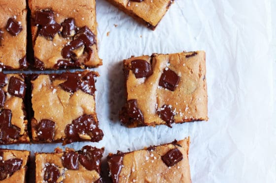 Peanut Butter Chickpea Blondies Peanut Butter Chickpea Blondies