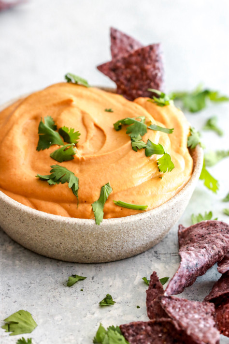 Pumpkin Cashew Queso - The Toasted Pine Nut
