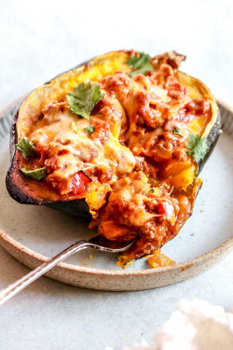 Sloppy Joe Stuffed Acorn Squash The Toasted Pine Nut 4374