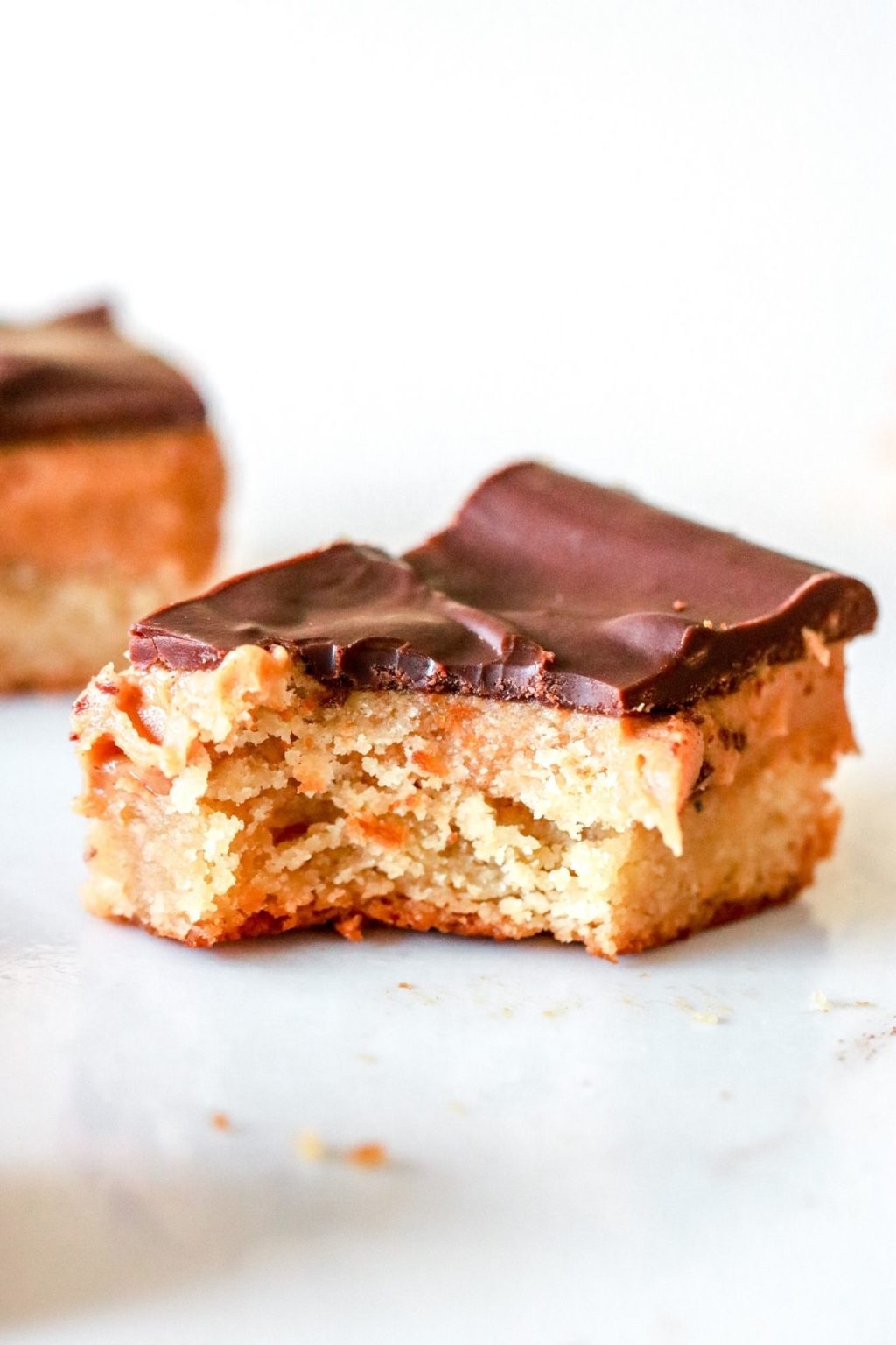 Peanut Butter Millionaire Bars (gluten free) The Toasted Pine Nut