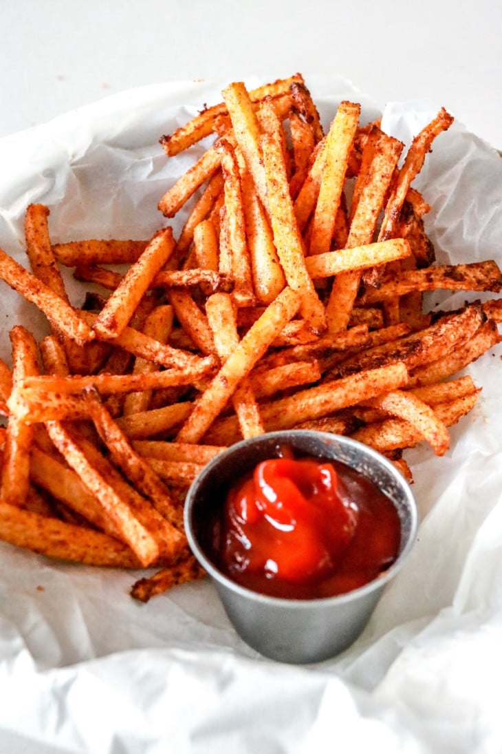 Jicama Fries (Air Fryer or Oven) The Toasted Pine Nut