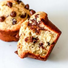 Chocolate Chip Mini Muffins - The Toasty Kitchen