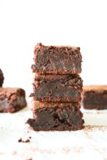 Rich & Fudgey Oat Flour Brownies - The Toasted Pine Nut