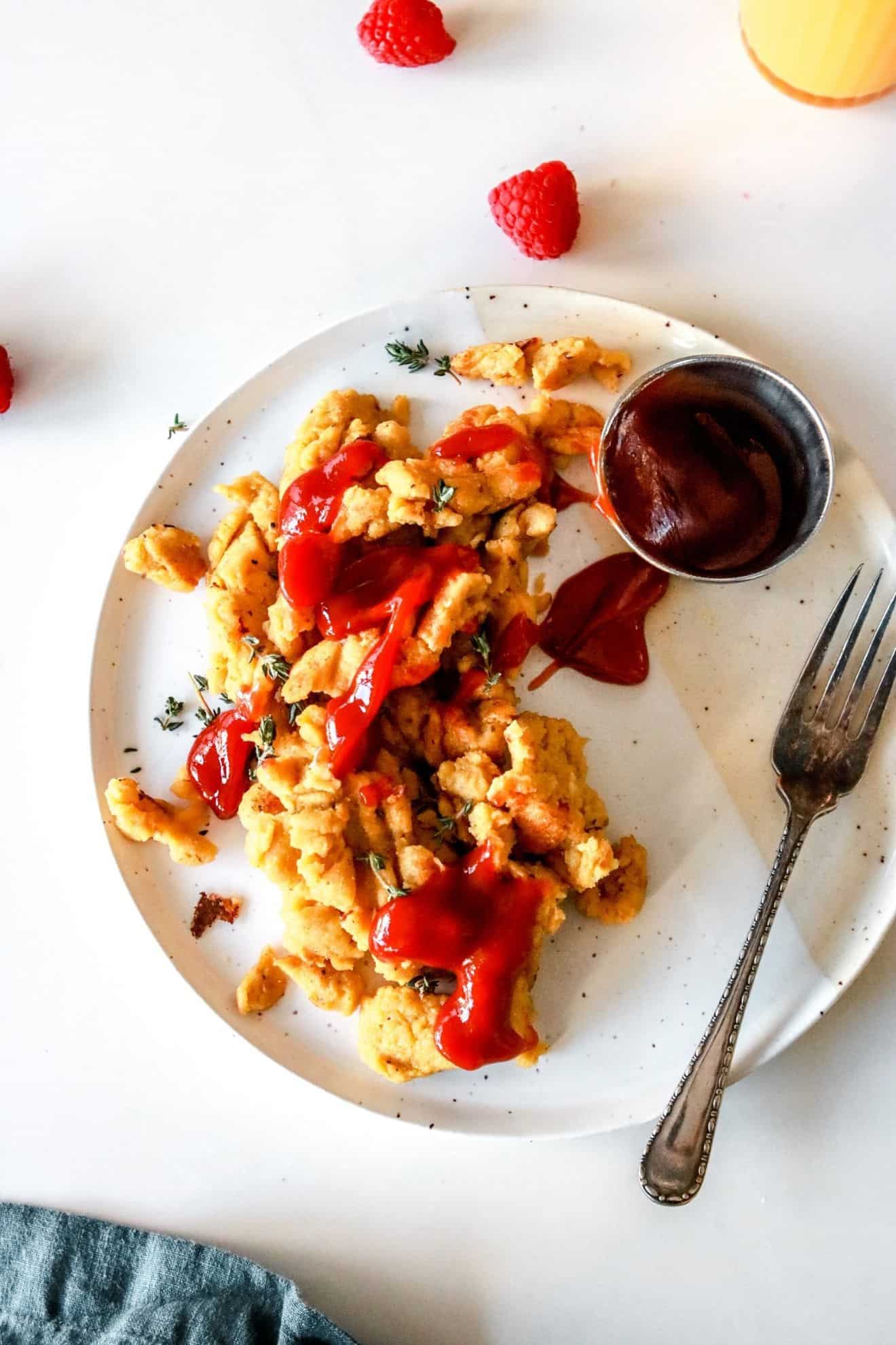 Vegan Scrambled Eggs No Tofu The Toasted Pine Nut