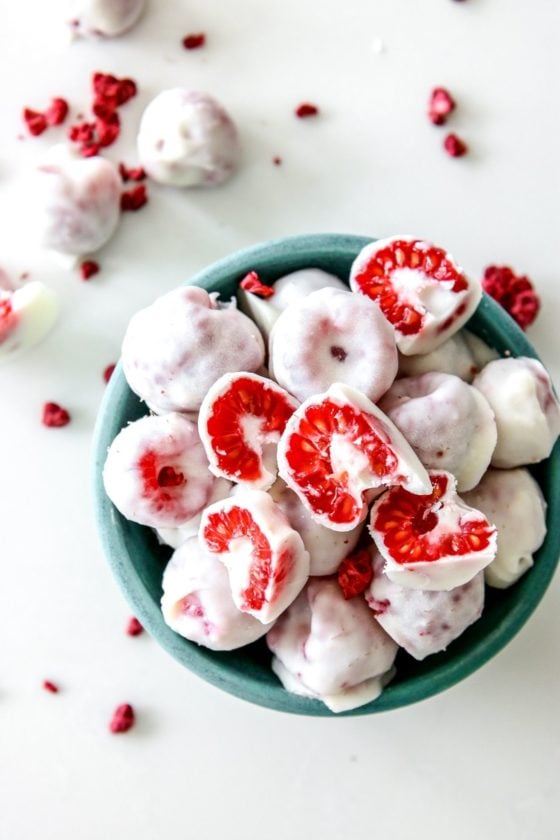 Frozen White Chocolate Raspberries The Toasted Pine Nut