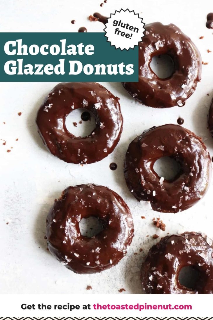 15-Min Chocolate Glazed Cake Donuts using Almond Flour - The Toasted ...