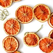 Homemade Dried Orange Garland-image